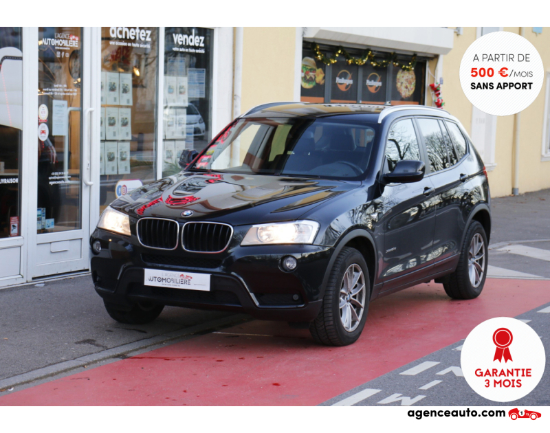 Acquisto Auto Usate, Auto Usate Economiche | Agenzia Automobiliare Bmw X3 20d 2.0d 184 Business xDrive BVA8 (Origine FR, Aff. Tête Haute,...) Noir Anno 2013 Automatique Diesel