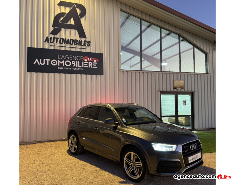 Achat voiture occasion, Auto occasion pas cher | Agence Auto Audi Q3 AUDI Q3 2.0 TDI QUATTRO - 184 ch S LINE Gris Année 2016 Automatique Diesel