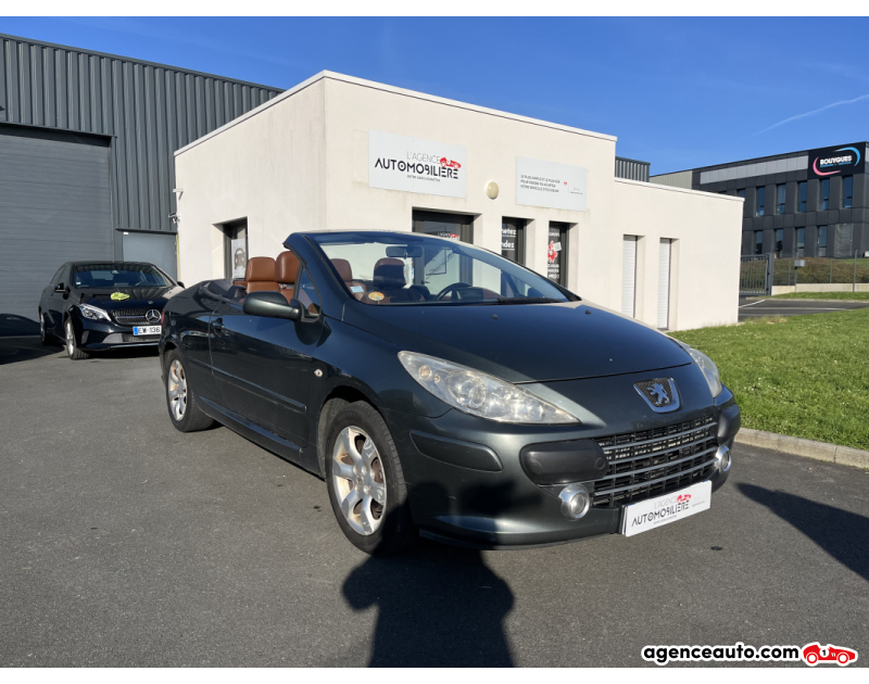 Aankoop Gebruikte Auto, Goedkope Gebruikte Auto | Agence Auto Peugeot 307 CC Coupé Cabriolet 2.0i GRIFFE | GARANTIE 6 MOIS Vert Jaar 2005 Manuelle Essence