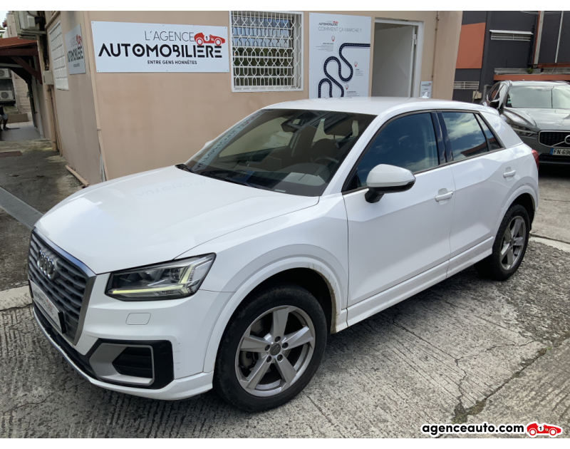 Achat voiture occasion, Auto occasion pas cher | Agence Auto Audi Q2 1.4 TFSI DESIGN LUXE S TRONIC Blanc Année 2018 Automatique Essence