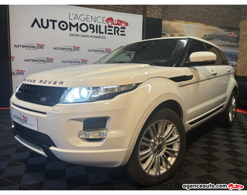 Gebrauchtwagenkauf, Günstige Gebrauchtwagen | Automobilienagentur Land Rover Range Rover Evoque 2.2 TD4 4WD Finition PURE Xenon leder Alcantara Blanc Jahr 2013 Manuelle Diesel