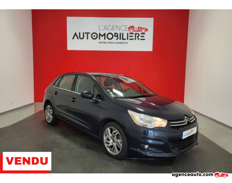Compra de Carros Usados, Carros Usados Baratos | Auto Immo Citroen C4 CITROEN C4 PHASE 2 1.6 VTi 120 CH Bleu Ano 2012 Manuelle Essence