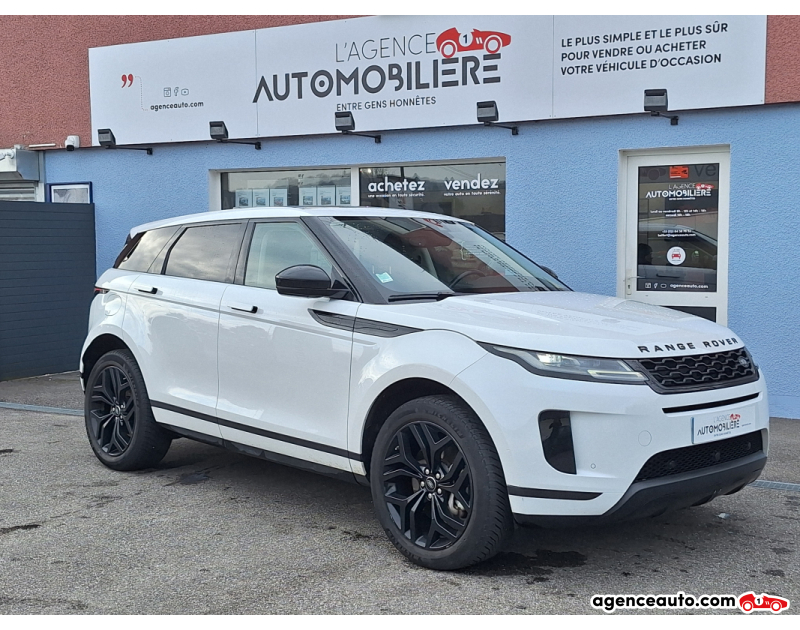 Achat voiture occasion, Auto occasion pas cher | Agence Auto Land Rover Range Rover Evoque 2.0 D 180ch S AWD BVA Blanc Année 2019 Automatique Diesel