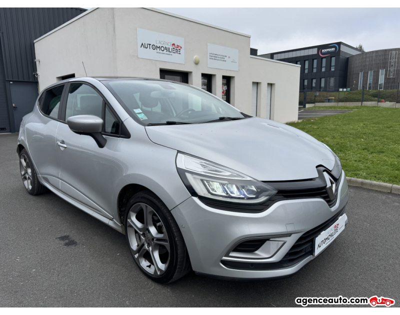 Aankoop Gebruikte Auto, Goedkope Gebruikte Auto | Agence Auto Renault Clio IV 0.9 TCe 90 BVM INTENS PACK GT LINE | ETHANOL | GARANTIE 12 MOIS Gris Jaar 2018 Manuelle Bioethanol