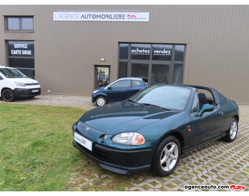 Compra de Coches Usados, Coches Usados Baratos %'|'% Agence Auto Honda CRX 1.6 ESI DEL SOL 125Cv Vert Año 1998 Manuelle Essence