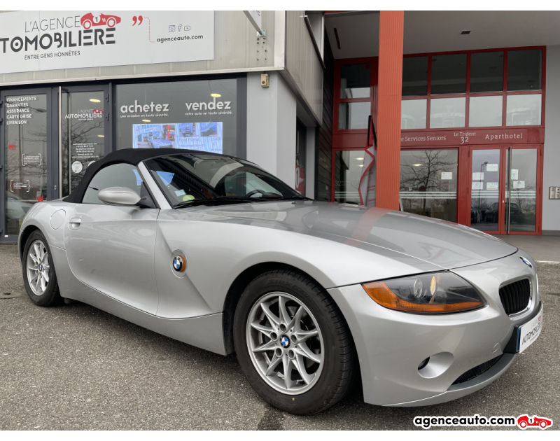 Compra de Coches Usados, Coches Usados Baratos %'|'% Agence Auto Bmw Z4 Roadster Roadster Z4 2.5 i 192cv BVA Argent Año 2004 Automatique Essence