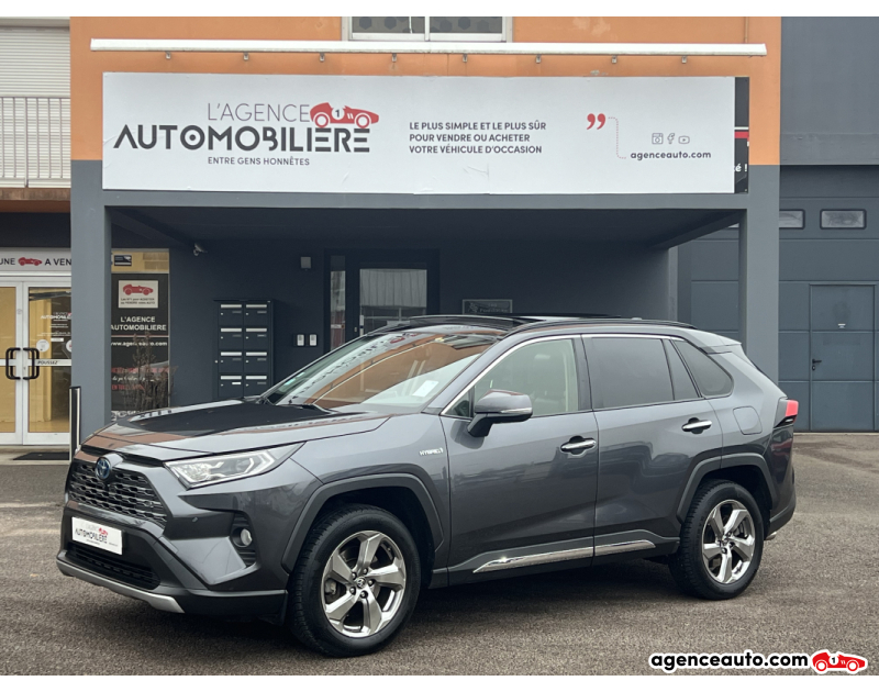 Acquisto Auto Usate, Auto Usate Economiche | Agenzia Automobiliare Toyota RAV4 2.5 222 Hybrid AWD 177 CV LOUNGE Gris Anno 2019 Automatique Hybride