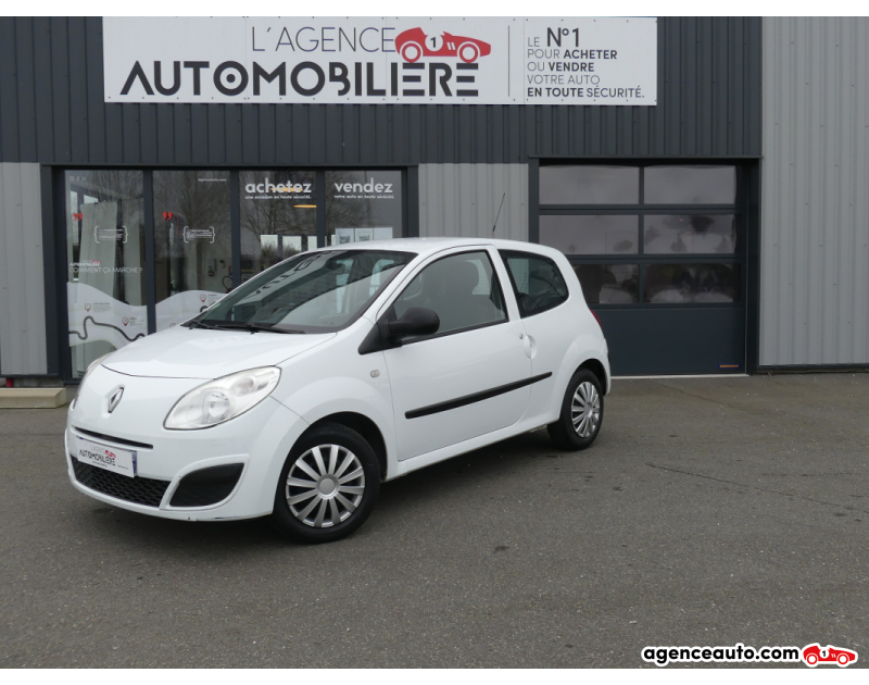 Achat voiture occasion, Auto occasion pas cher | Agence Auto Renault Twingo 1.2 60 CV Blanc Année 2008 Manuelle Essence