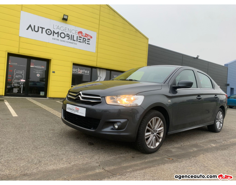 Achat voiture occasion, Auto occasion pas cher | Agence Auto Citroen C-Elysée 1.6 BLUEHDI 100 CONFORT Gris Année 2016 Manuelle Diesel