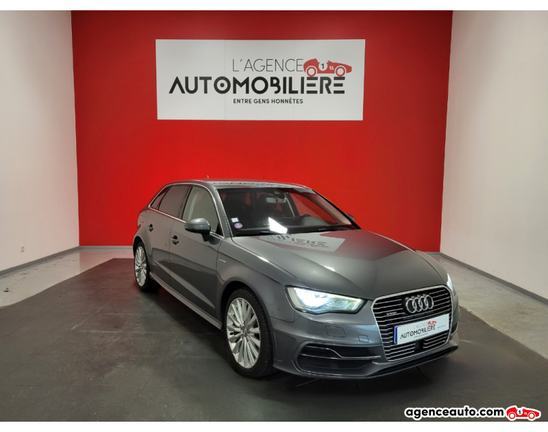 Aankoop Gebruikte Auto, Goedkope Gebruikte Auto | Agence Auto Audi A3 Sportback A3 SPORTBACK E-TRON 1.4 TSI 204 HYBRID S-TRONIC6 AMBITION LUXE Gris Jaar 2016 Automatique Hybride