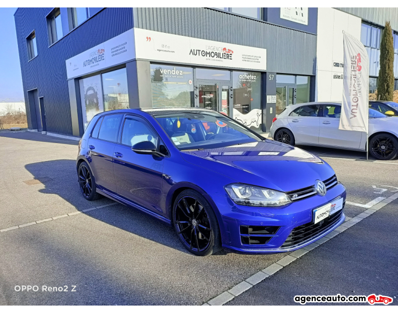 Achat voiture occasion, Auto occasion pas cher | Agence Auto Volkswagen Golf 7R TSI 300 DSG 6 Bleu Année 2015 Automatique Essence