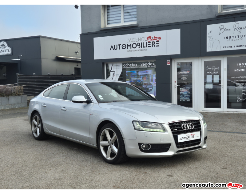 Compra de Coches Usados, Coches Usados Baratos %'|'% Agence Auto Audi A5 Sportback 3.0 V6 TDI 240  S line Quattro S tronic 7 Gris Año 2011 Automatique Diesel