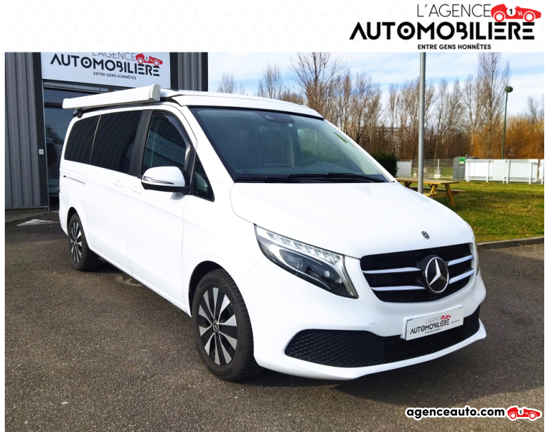 Compra de Coches Usados, Coches Usados Baratos %'|'% Agence Auto Mercedes Marco Polo 2.0 V 220 CDI BVA CLASSE V W447 WESTFALIA Blanc Año 2021 Automatique Diesel