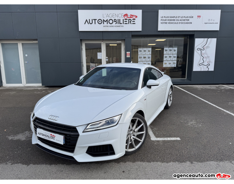 Compra de Coches Usados, Coches Usados Baratos %'|'% Agence Auto Audi TT 180cv S-tronic7 S-Line Blanc Año 2018 Automatique Essence