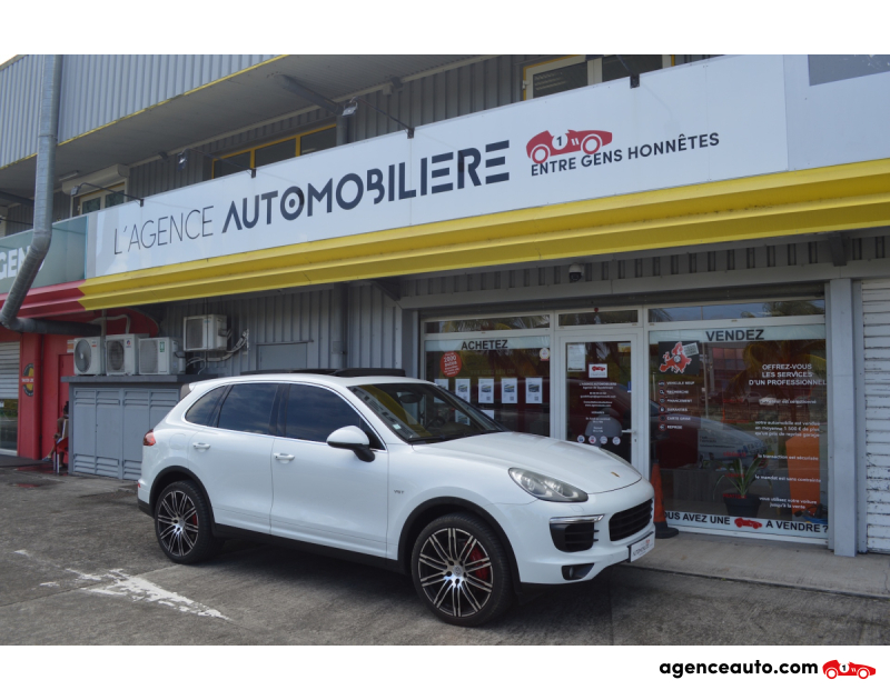 Aankoop Gebruikte Auto, Goedkope Gebruikte Auto | Agence Auto Porsche Cayenne 3.0 V6 D 262 TIPTRONIC Blanc Jaar 2015 Automatique Diesel