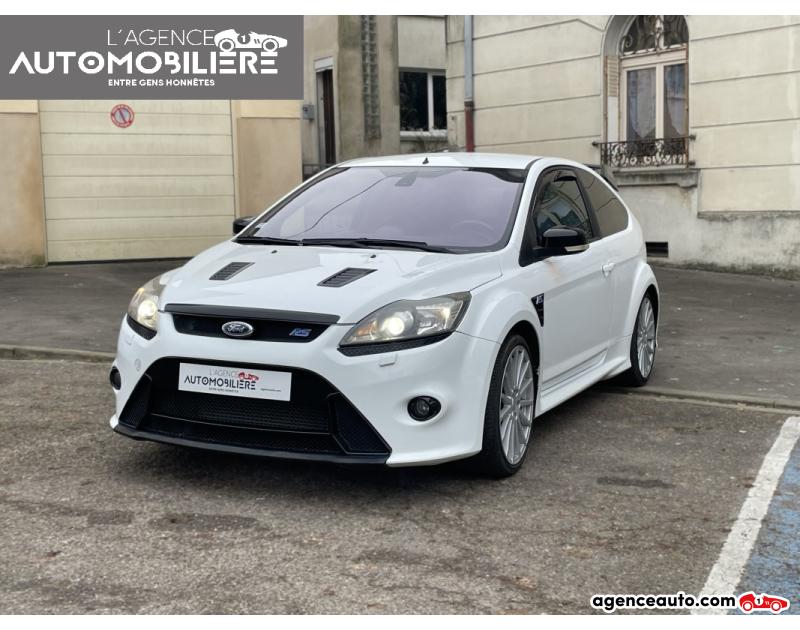 Compra de Coches Usados, Coches Usados Baratos %'|'% Agence Auto Ford Focus RS MK2 2.5 305 CH Blanc Año 2011 Manuelle Essence