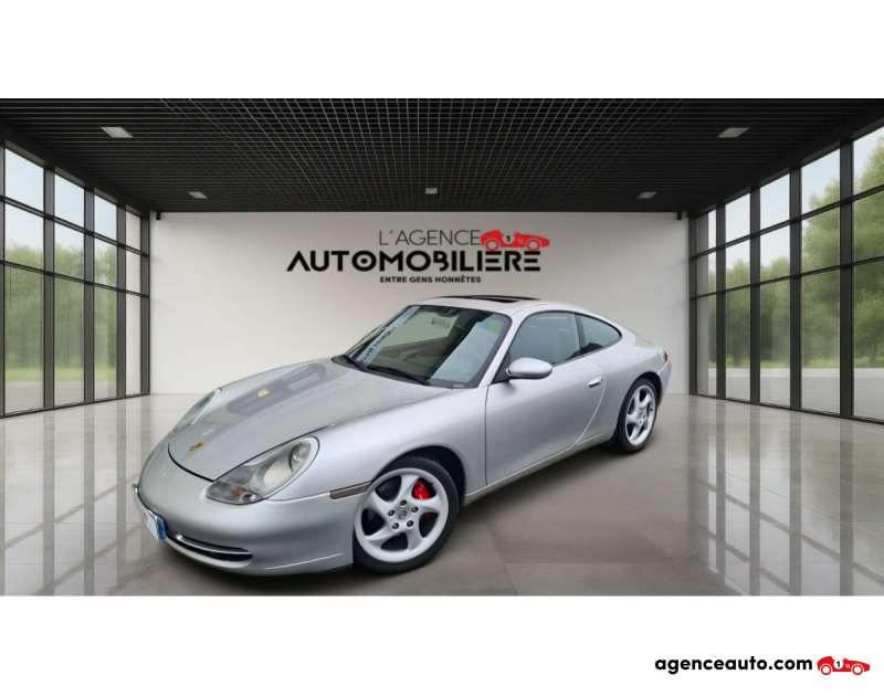 Compra de Coches Usados, Coches Usados Baratos %'|'% Agence Auto Porsche 911 (996) 3.4 CARRERA 22CV Gris Año 2000 Manuelle Essence