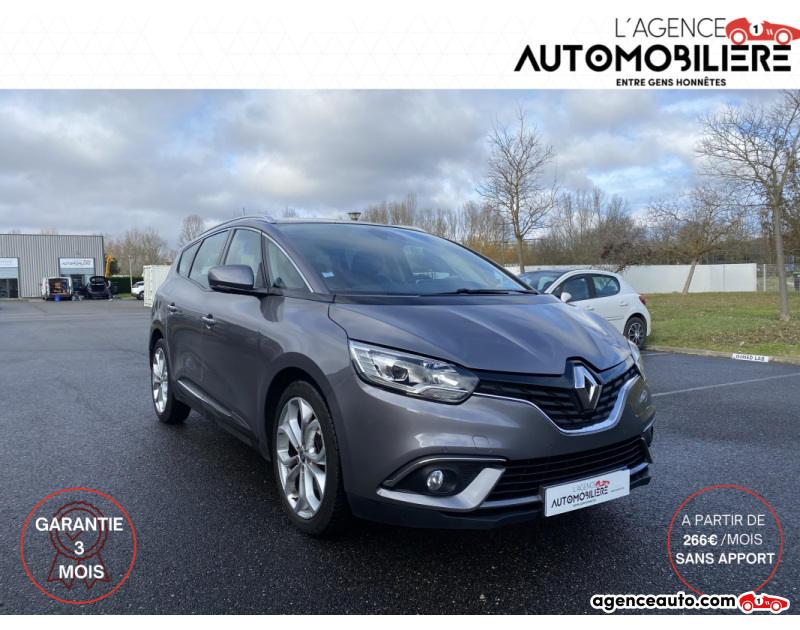 Gebrauchtwagenkauf, Günstige Gebrauchtwagen | Automobilienagentur Renault Grand Scenic IV 1.5 DCi 110 Business BVM6 (7 Places,Radars Av&Ar) Gris Jahr 2016 Manuelle Diesel