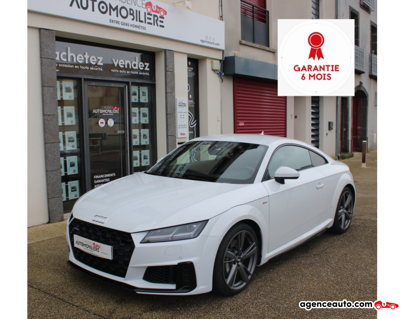 Achat voiture occasion, Auto occasion pas cher | Agence Auto Audi TT COUPE 2.0 45 TFSI 245CH S-LINE QUATTRO S-TRONIC BVA ( Caméra de recul, GPS ... ) Blanc Année 2020 Automatique Essence