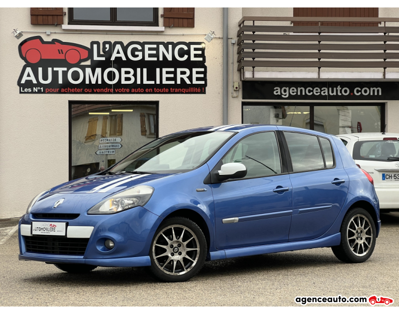 Achat voiture occasion, Auto occasion pas cher | Agence Auto Renault Clio 1.5 dci 105 GORDINI SERIES Bleu Année 2011 Manuelle Diesel