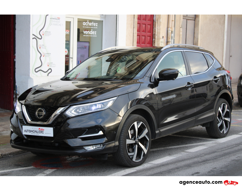 Aankoop Gebruikte Auto, Goedkope Gebruikte Auto | Agence Auto Nissan Qashqai GENERATION-II 1.2 DIGT 115 TEKNA 2WD ( Carplay, Caméra 360°, Toit panoramique ... ) Noir Jaar 2019 Manuelle Essence