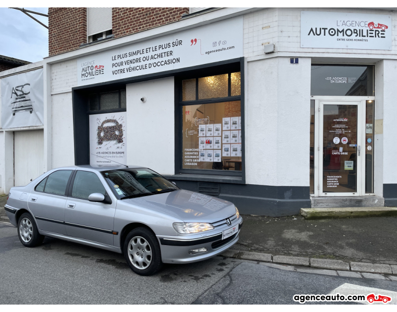 Achat voiture occasion, Auto occasion pas cher | Agence Auto Peugeot 406 Berline 1.8 i 16V 112cv 1 ERE MAIN Gris Année 1998 Manuelle Essence