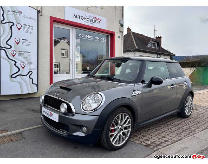 Acquisto Auto Usate, Auto Usate Economiche | Agenzia Automobiliare Mini Cooper 2 R56 Cooper S JCW 1.6 i 16V Turbo 211 cv Toit Ouvrant Gris Anno 2009 Manuelle Essence