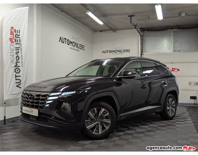 Achat voiture occasion, Auto occasion pas cher | Agence Auto Hyundai Tucson 1.6 HYBRID 230 CREATIVE Noir Année 2021 Automatique Hybride