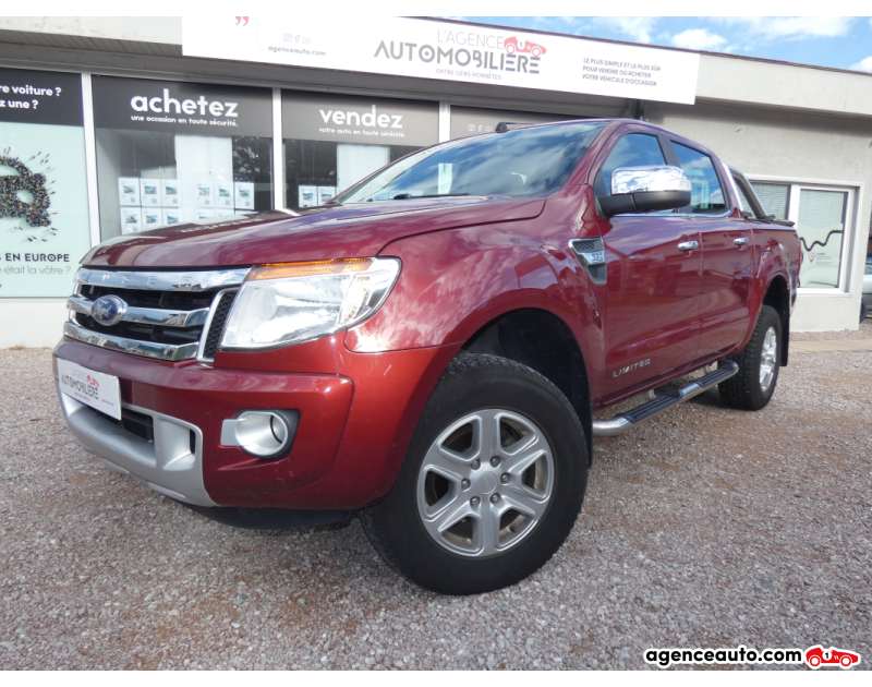 Gebrauchtwagenkauf, Günstige Gebrauchtwagen | Automobilienagentur Ford Ranger DOUBLE CABINE 2.2 TDCI 150 LIMITED 4X4 BVA Bordeaux Jahr 2016 Automatique Diesel