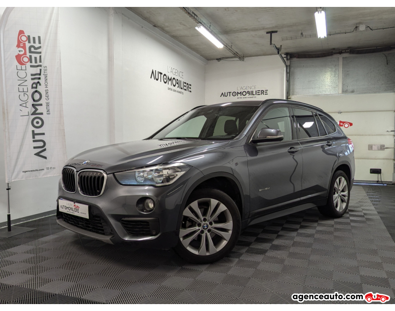 Achat voiture occasion, Auto occasion pas cher | Agence Auto Bmw X1 S DRIVE 16D LOUNGE Gris Année 2017 Manuelle Diesel
