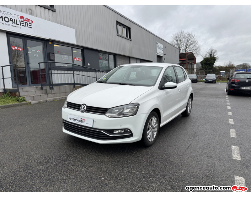 Achat voiture occasion, Auto occasion pas cher | Agence Auto Volkswagen Polo 1.4 TDI 90 CH CONFORTLINE 1ERE MAIN Blanc Année 2014 Manuelle Diesel
