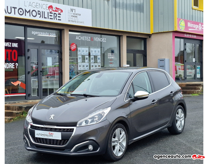 Gebrauchtwagenkauf, Günstige Gebrauchtwagen | Automobilienagentur Peugeot 208 1.5 BLUEHDI 100 CH ALLURE BUSINESS Gris Jahr 2019 Manuelle Diesel