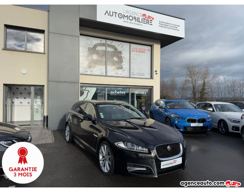 Gebrauchtwagenkauf, Günstige Gebrauchtwagen | Automobilienagentur Jaguar XF Sportbrake 3.0 D V6 240 CV Luxe Premium Noir Jahr 2014 Automatique Diesel