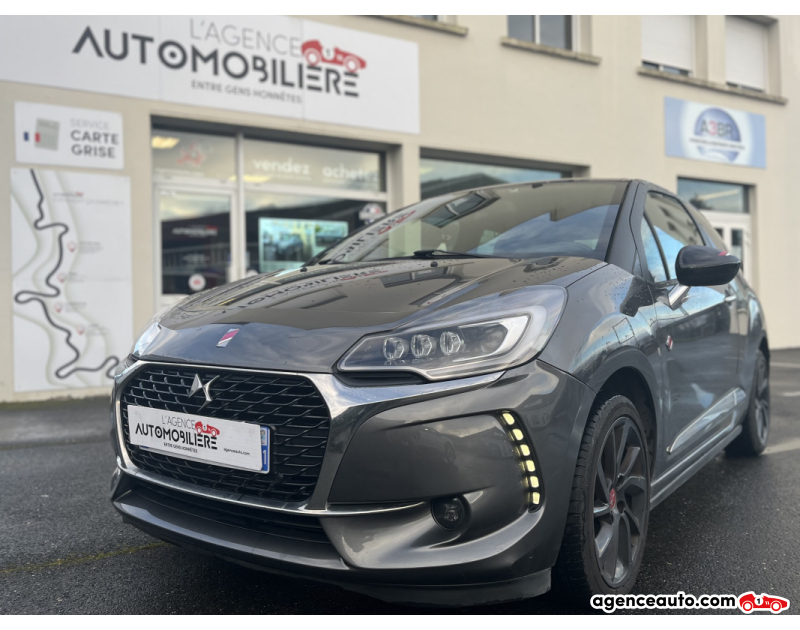 Acquisto Auto Usate, Auto Usate Economiche | Agenzia Automobiliare Citroen DS3 1.2l 110ch PERFOMANCE LINE BVA - ORIGINE FRANCE Gris Anno 2019 Automatique Essence