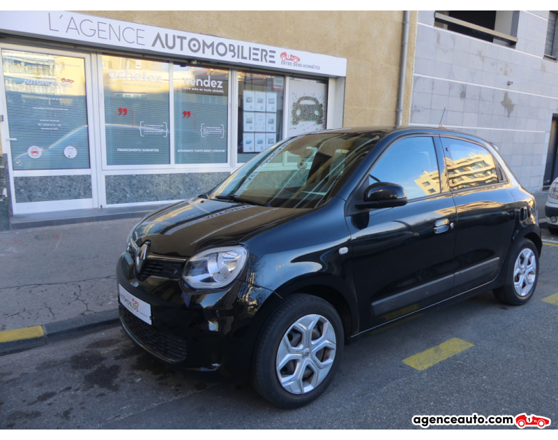Compra de Coches Usados, Coches Usados Baratos %'|'% Agence Auto Renault Twingo III (2) 0.9 TCE 95 ZEN Noir Año 2020 Manuelle Essence
