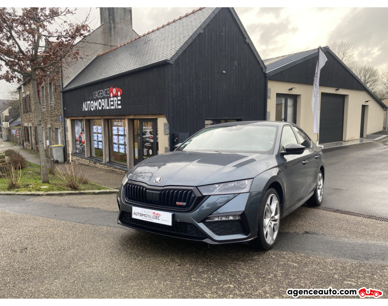 Compra de Coches Usados, Coches Usados Baratos %'|'% Agence Auto Skoda Octavia 1.4 TSI PHEV IV 245 CH RS DSG6E Gris Año 2020 Automatique Hybride rechargeable