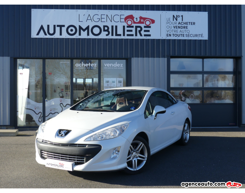 Achat voiture occasion, Auto occasion pas cher | Agence Auto Peugeot 308 2.0 HDI 140 FAP FELINE CC Blanc Année 2009 Manuelle Diesel