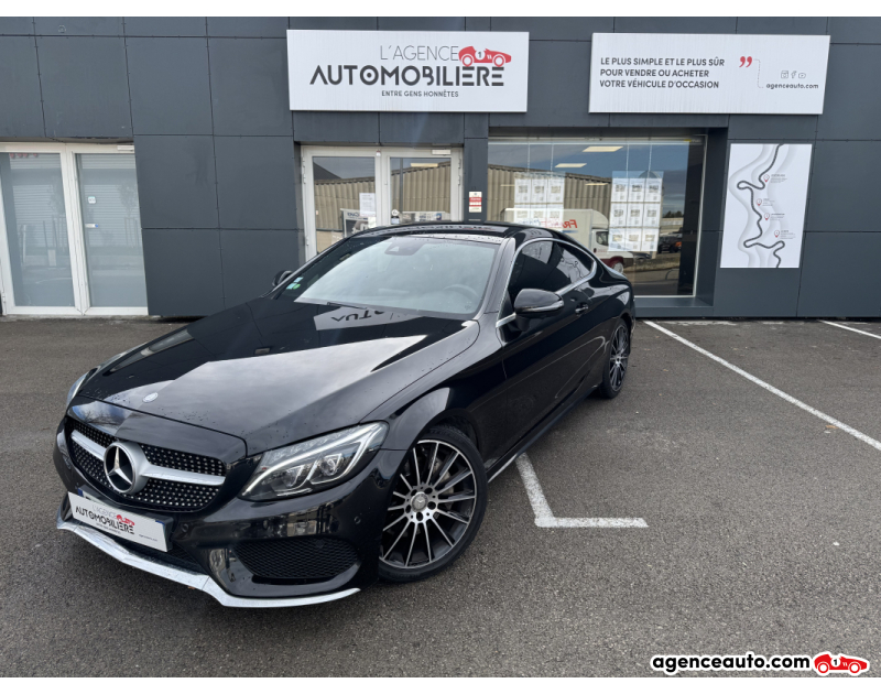 Achat voiture occasion, Auto occasion pas cher | Agence Auto Mercedes Classe C Coupé 250d 9G-tronic Sportline AMG Noir Année 2016 Automatique Diesel