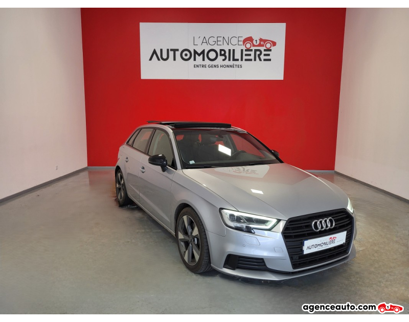 Achat voiture occasion, Auto occasion pas cher | Agence Auto Audi A3 Sportback AUDI A3 SPORTBACK III 2.0 TFSI 190ch S TRONIC7 Argent Année 2018 Automatique Essence