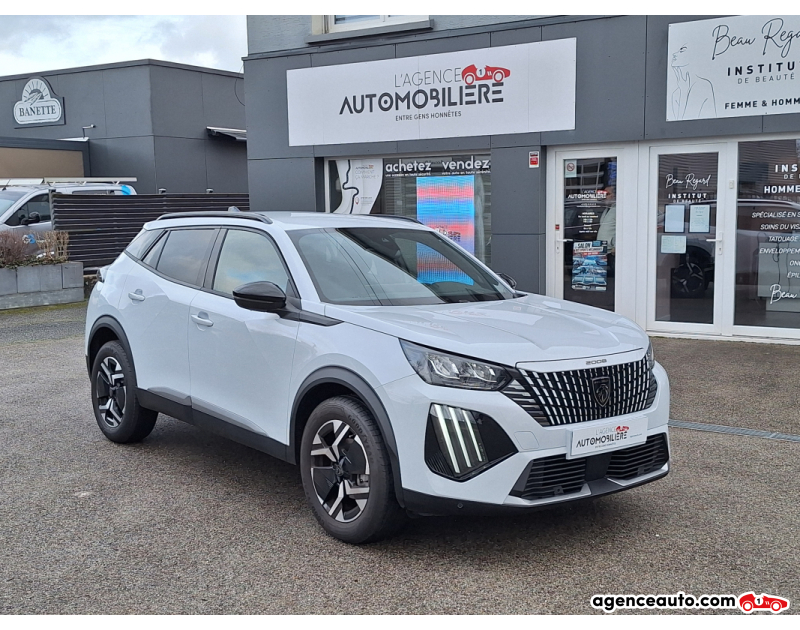 Gebrauchtwagenkauf, Günstige Gebrauchtwagen | Automobilienagentur Peugeot 2008 Phase 2 1.2 Puretech 100 cv allure BVM6 Blanc Jahr 2024 Manuelle Essence