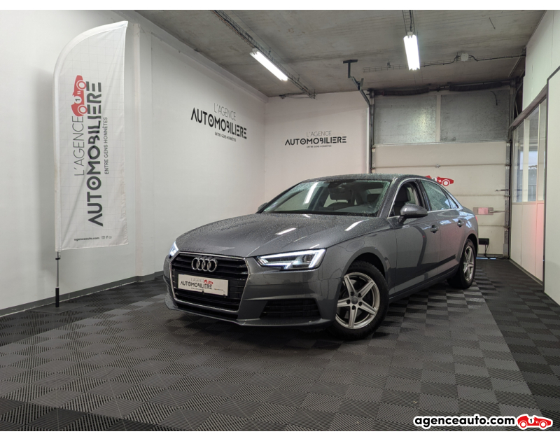 Achat voiture occasion, Auto occasion pas cher | Agence Auto Audi A4 V 1.4 TFSI 150 DESIGN S TRONIC Gris Année 2018 Automatique Essence