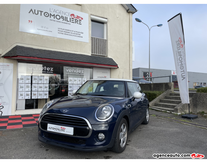 Gebrauchtwagenkauf, Günstige Gebrauchtwagen | Automobilienagentur Mini Cooper F56 1.5 135CH LAPIS LUXURY BLUE Bleu Jahr 2018 Manuelle Essence