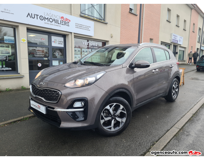 Achat voiture occasion, Auto occasion pas cher | Agence Auto Kia Sportage IV (2) 1.6 CRDI 115 ISG ACTIVE 2WD Marron Année 2020 Manuelle Diesel