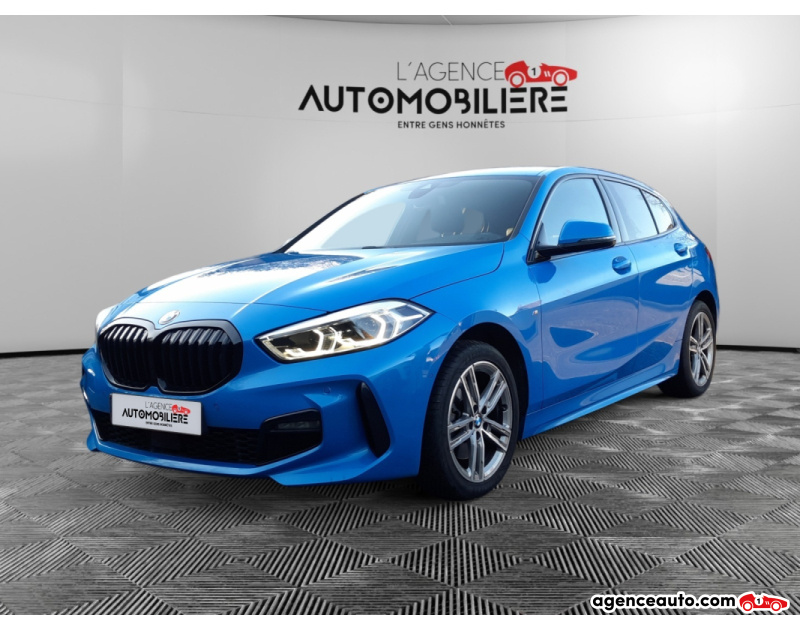 Aankoop Gebruikte Auto, Goedkope Gebruikte Auto | Agence Auto Bmw Série 1 118i 1.5i 136Ch Pack M Steptronic/Garantie 12 mois Bleu Jaar 2022 Automatique Essence