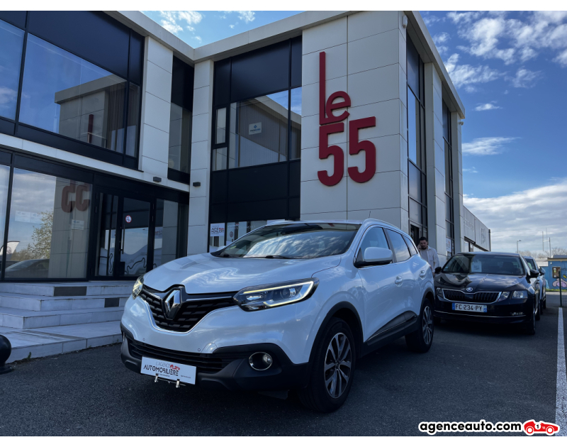 Achat voiture occasion, Auto occasion pas cher | Agence Auto Renault Kadjar 1.5 DCI 110 ECO ENERGY INTENS Blanc Année 2015 Manuelle Diesel
