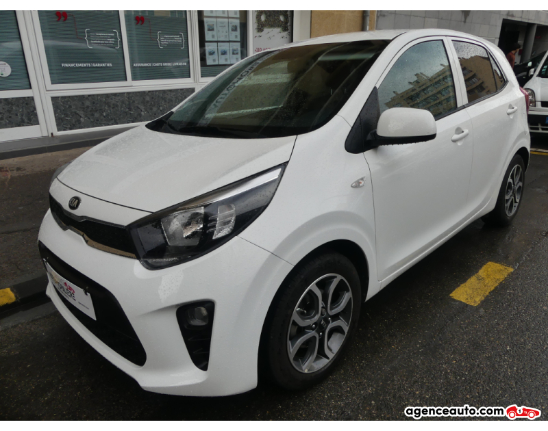 Achat voiture occasion, Auto occasion pas cher | Agence Auto Kia Picanto III 1.0 MPI 67 ISG DESIGN Blanc Année 2018 Manuelle Essence