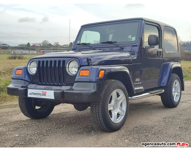Acquisto Auto Usate, Auto Usate Economiche | Agenzia Automobiliare Jeep Wrangler TJ 143CH 4WD 65eme anniversaire Bleu Anno 2006 Manuelle Essence