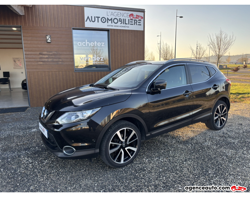 Achat voiture occasion, Auto occasion pas cher | Agence Auto Nissan Qashqai II 1.6 dCi 16V 2WD Xtronic CVT S&S 130 cv Boîte auto Noir Année 2016 Automatique Diesel