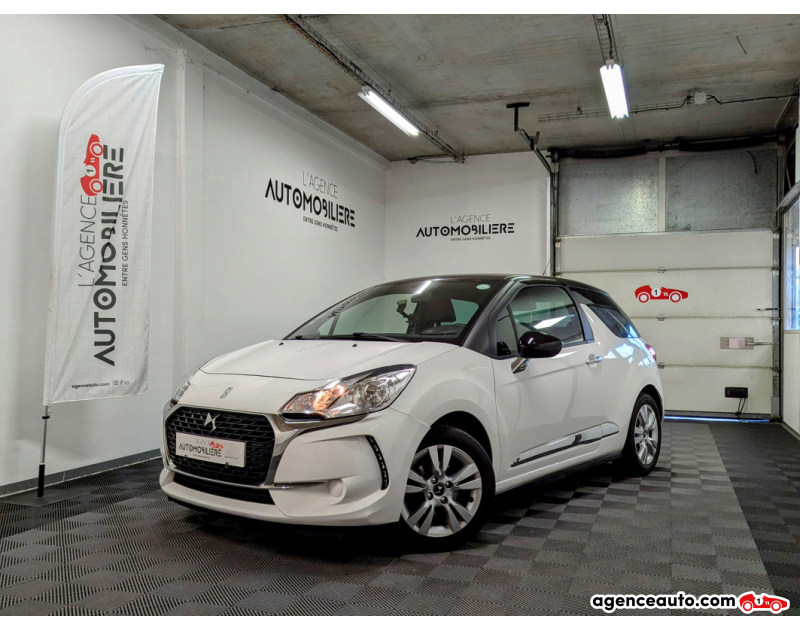 Gebrauchtwagenkauf, Günstige Gebrauchtwagen | Automobilienagentur Citroen DS3 (2) 1.2 PURETECH 82 BE CHIC Blanc Jahr 2016 Manuelle Essence