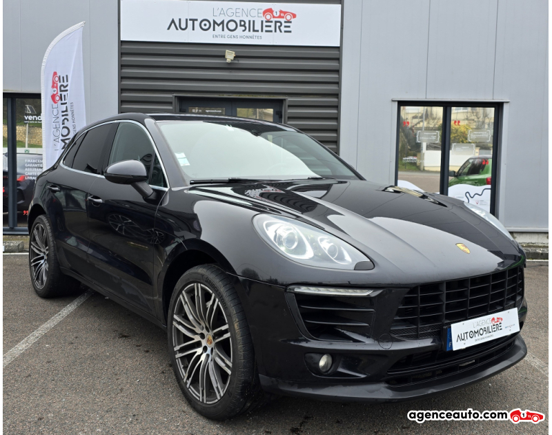 Acquisto Auto Usate, Auto Usate Economiche | Agenzia Automobiliare Porsche Macan S Diesel 3.0 V6 258 ch PDK Nero Anno 2016 Automatico Gasolio